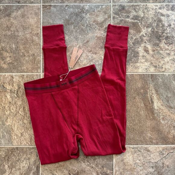 Skims Cotton Rib Leggings Brick Size Small - Picture 3 of 11